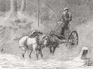 Her Majesty's Mail in a Snowstorm