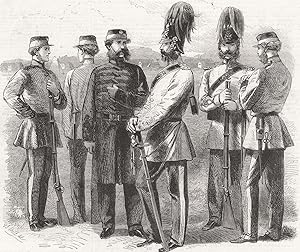 The Volunteer guards (32nd Middlesex), generally known as the six-foot corps