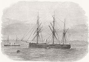 The Daphne, with Lord Mayo's remains on board - The Calcutta obsequies of Lord Mayo