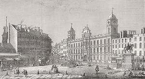 A view of Northumberland House, Charing Cross, in 1753