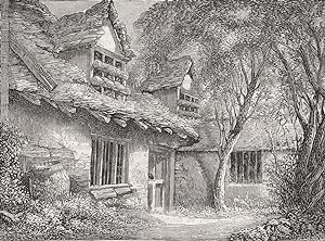Elmwood House, near Stevenage, occupied for five-and-twenty years by James Lucas, The Hermit - "T...