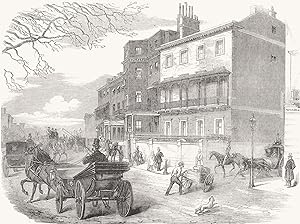 Gloucester house, Piccadilly, the residence of the late Duchess of Gloucester