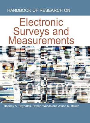 Bild des Verkufers fr Handbook of Research on Electronic Surveys and Measurements zum Verkauf von BuchWeltWeit Ludwig Meier e.K.