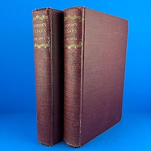 Emerson's Essays (2 Vol)