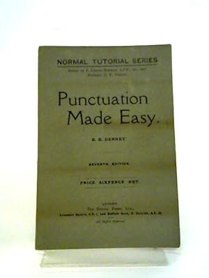 Imagen del vendedor de Punctuation Made Easy a la venta por World of Rare Books