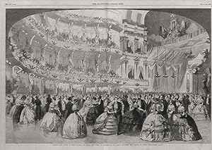 Grand Ball given at the Academy of Music, New York, in honour of His Royal Highness the Prince of...