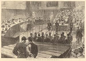 The communist trials at Versailles: The court cleared - reading the sentence