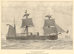 HMS Alexandra. Captain Charles F. Hotham