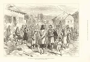 The Austrian Occupation of Herzegovina: Street scene in Grahovo