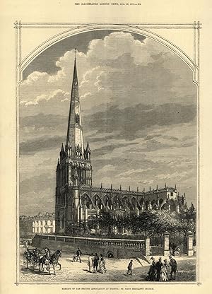 Meeting of the British Association at Bristol: St. Mary Redcliffe church
