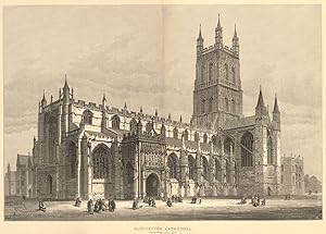 Gloucester Cathedral. Drawn by the late S. Read