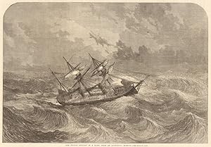 The Prince Consort in a gale, from an authentic sketch