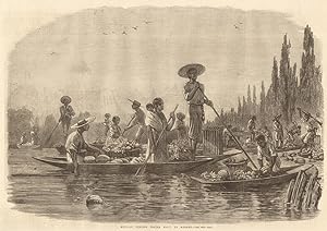 Mexican indians taking fruit to market