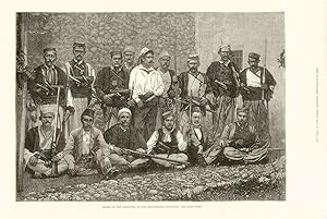 Chiefs of the Miridites, on the Montenegrin frontier