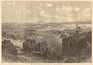 The town and harbour of St. John, New Brunswick