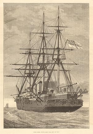H.M.S. Shah, wood-cased iron ship of war