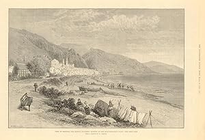 View of Mentone, the Queen's southern retreat on the Mediterranean Coast