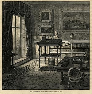 Lord Palmerston's study at Broadlands