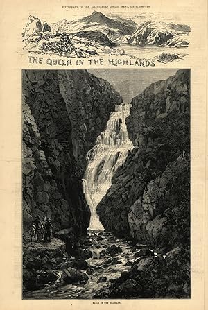 Falls of the Glassalt - The Queen in the Highlands
