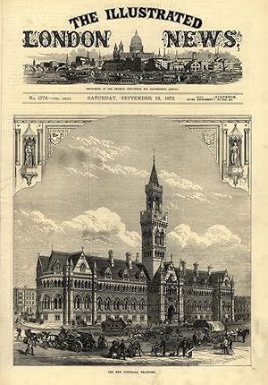 The new town hall, Bradford