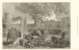 The Fire at Warwick Castle
