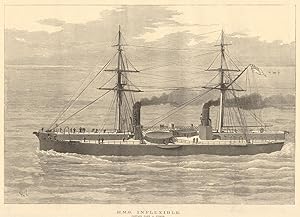 HMS Inflexible. Captain John A. Fisher