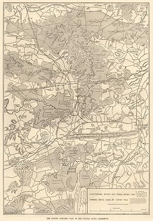 The Autumn Campaign: plan of the country round Aldershott