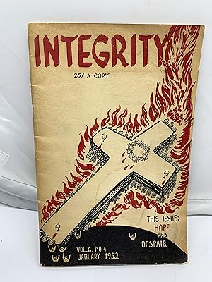 Seller image for Integrity: January, 1952. Hope and Despair for sale by Prestonshire Books, IOBA