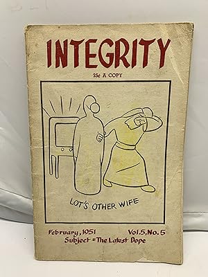 Seller image for Integrity: February, 1951. Lot's Other Wife for sale by Prestonshire Books, IOBA