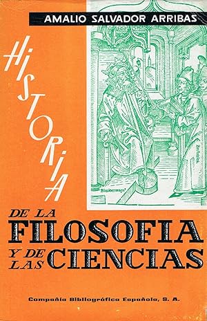 Imagen del vendedor de HISTORIA DE LA FILOSOFA Y DE LAS CIENCIAS. a la venta por Librera Torren de Rueda
