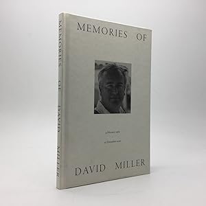 Bild des Verkufers fr MEMORIES OF DAVID MILLER zum Verkauf von Any Amount of Books