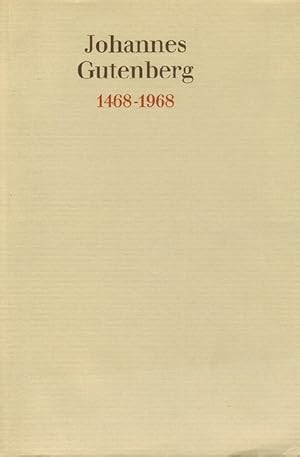 Seller image for Johannes Gutenberg (1468-1968). De los tipos de plomo al computer. for sale by La Librera, Iberoamerikan. Buchhandlung