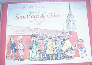 Imagen del vendedor de Historia secreta de Santiago de Chile. Ilustraciones de Themo Lobos a la venta por Librera Monte Sarmiento