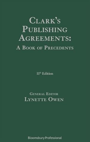 Immagine del venditore per Clark's Publishing Agreements: a Book of Precedents venduto da GreatBookPrices