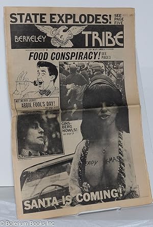 Bild des Verkufers fr Berkeley Tribe: vol. 1, #24 (#24) Dec. 19-26, 1969: Food Conspiracy! zum Verkauf von Bolerium Books Inc.