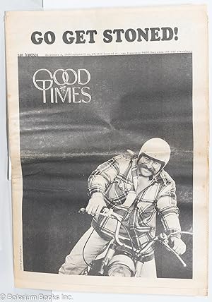 Imagen del vendedor de Good Times: universal life/ bulletin of the Church of the Times; vol. 2, #47, Dec. 4, 1969: Go Get Stoned! Joyce cover photo a la venta por Bolerium Books Inc.