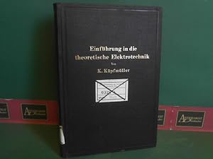 Bild des Verkufers fr Einfhrung in die theoretische Elektrotechnik. zum Verkauf von Antiquariat Deinbacher