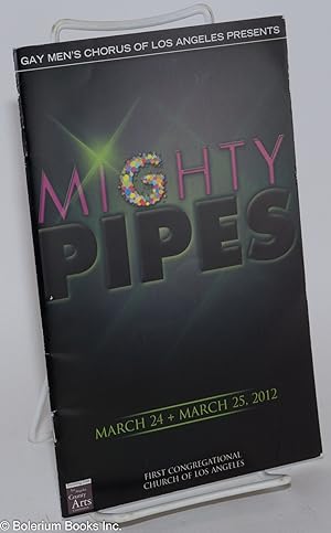 Immagine del venditore per Mighty Pipes [program] March 24 + 25, 2012 venduto da Bolerium Books Inc.