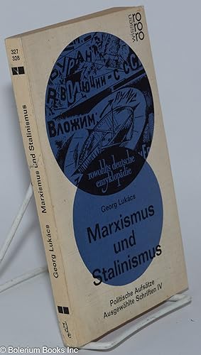Immagine del venditore per Marxismus und Stalinismus venduto da Bolerium Books Inc.