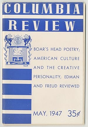 Image du vendeur pour Columbia Review - Vol. 27, No. 4, May, 1947 mis en vente par Between the Covers-Rare Books, Inc. ABAA