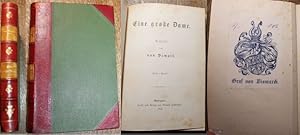 Eine große Dame Novelle von van Dewall Erster und zweiter Band