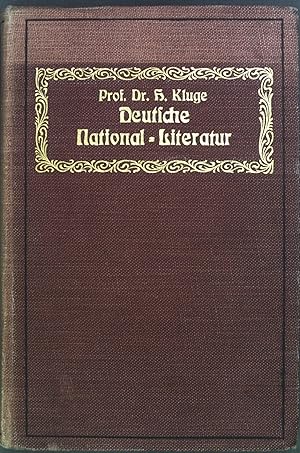 Bild des Verkufers fr Geschichte der deutschen National-Literatur: zum Gebrauche an hheren Unterrichtsanstalten und zum Selbststudium zum Verkauf von books4less (Versandantiquariat Petra Gros GmbH & Co. KG)