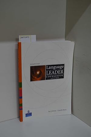 Bild des Verkufers fr Language Leader Elementary Coursebook and CD-Rom zum Verkauf von ralfs-buecherkiste