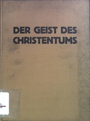 Image du vendeur pour Der Geist des Christentums. mis en vente par books4less (Versandantiquariat Petra Gros GmbH & Co. KG)