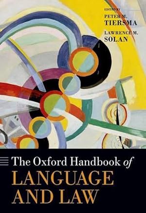 Immagine del venditore per The Oxford Handbook of Language and Law (Hardcover) venduto da Grand Eagle Retail