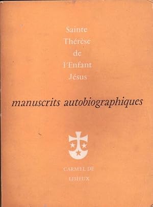 Imagen del vendedor de Manuscrits autobiographiques a la venta por LE GRAND CHENE