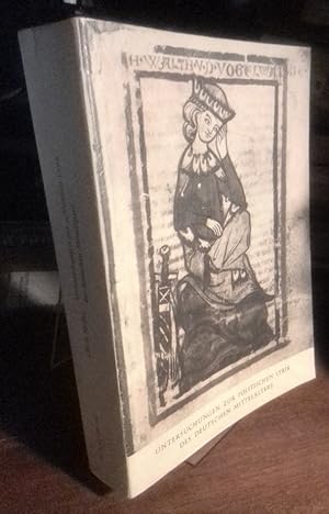 Bild des Verkufers fr Untersuchungen zur politischen Lyrik des deutschen Mittelalters. zum Verkauf von Antiquariat Thomas Nonnenmacher