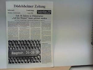 Düdelsheimer Zeitung - Informativ, unabhängig - Jahrgang 1, Sonderausgabe August 1986 - Titel : S...