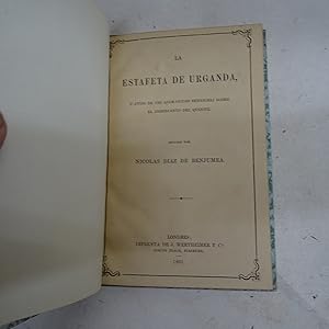 Imagen del vendedor de LA ESTAFETA DE URGANDA, o aviso de Cid Asam-Ouzad Benenjeli sobre el desencanto del Quijote. a la venta por Librera J. Cintas