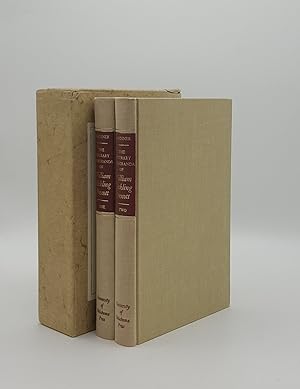 Seller image for THE LITERARY MEMORANDA OF WILLIAM HICKLING PRESCOTT Volume One [&] Volume Two for sale by Rothwell & Dunworth (ABA, ILAB)